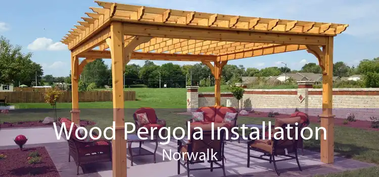 Wood Pergola Installation Norwalk