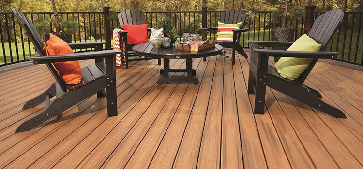 Black TREX Decking in Norwalk, CA