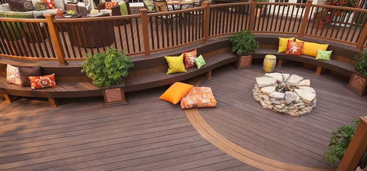 Gray TREX Decking in Norwalk, CA